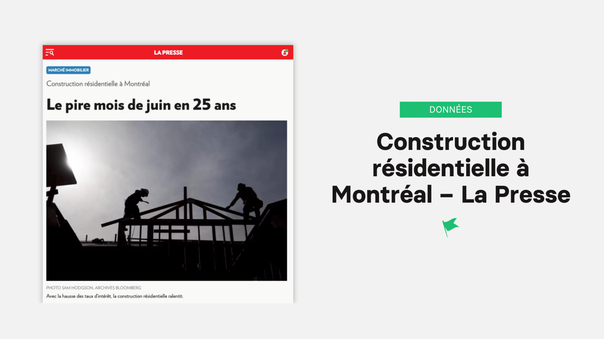 Construction résidentielle à Montréal – La Presse-1
